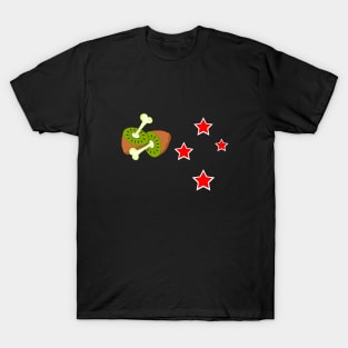 Kiwifruit New Zealand Flag T-Shirt